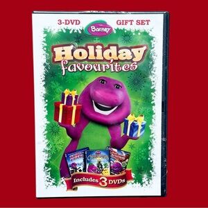 2011 Sealed Barney Holiday Favourites 3-DVD Gift Set